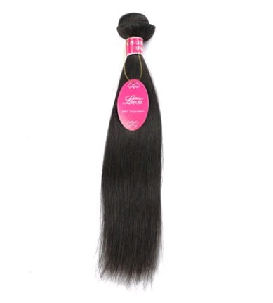 Real human hair straight wave human hair hair curtain natural color wig hair extension - SD & CO.