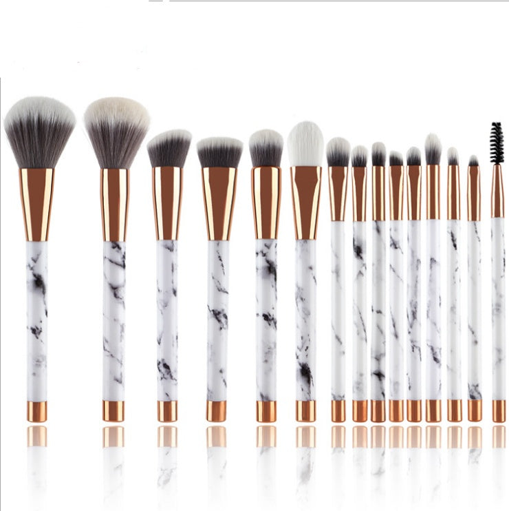 11 sets of marble makeup brush with makeup brush beauty makeup kit 11 makeup brush sets - SD & CO.