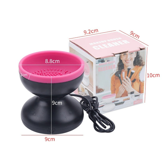 Electric Makeup Brush Cleaner Machine Portable Automatic USB Cosmetic Brush Cleaner Tools For All Size Beauty Makeup Brushes Set - SD & CO.