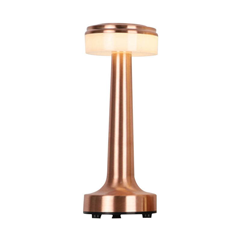 Copy of Bar Table Lamp Led Retro Rechargeable Barbell Small Night Lamp Wireless Touch Dimming Table Lamp Coffee Shop Bedside Lamp