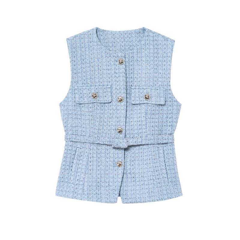 Women's Knit V-neck Vest