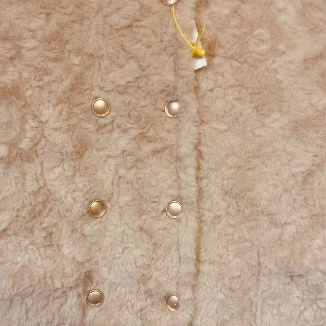 Double-Button Plush Winter Coat - SD & CO.