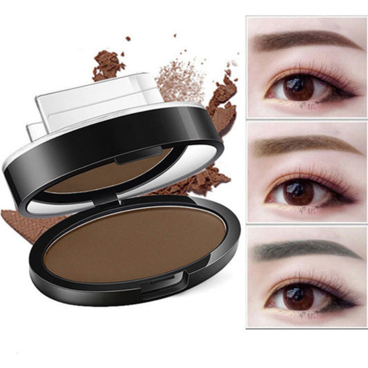 Eyebrow Powder Stamp Tint Stencil Kit Cosmetics Professional Makeup Waterproof Eye Brow Stamp Lift Eyebrow Enhancers Stencil Kit - SD & CO.