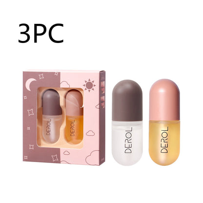 Day Night Instant Volume Lip Plumper Oil Clear Lasting Nourishing Repairing Reduce Lip Fine Line Care Lip Beauty Cosmetic - SD & CO.