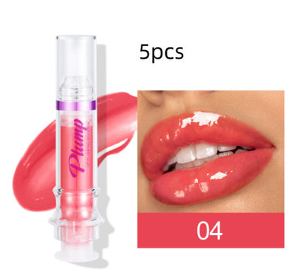 New Tube Lip Rich Lip Color Slightly Spicy Lip Honey Lip Glass Mirror Face Lip Mirror Liquid Lipstick - SD & CO.