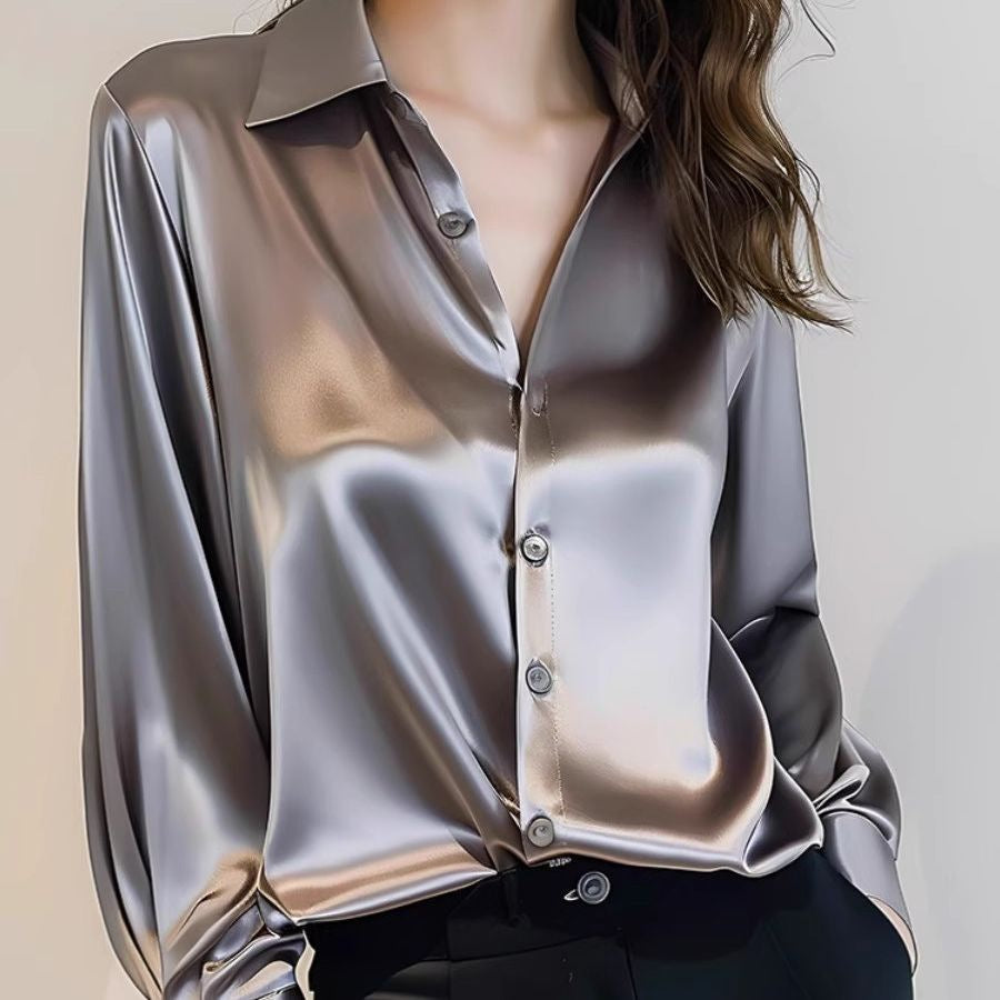 Fashionable And Chic French Women's Shirt