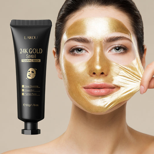 Gold Foil Snail Tear-Off Mask Hydrating - SD & CO.