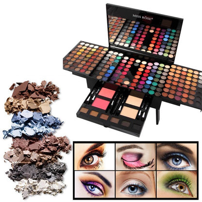 180 Colors Eyes Shadow Blush Set Personalized Piano-shaped Makeup Palette Box - SD & CO.