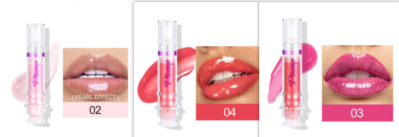 New Tube Lip Rich Lip Color Slightly Spicy Lip Honey Lip Glass Mirror Face Lip Mirror Liquid Lipstick - SD & CO.