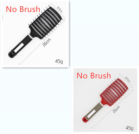 Hairbrush Anti Klit Brushy Haarborstel Women Detangler Hair Brush Bristle Nylon Scalp Massage  Teaser Hair Brush Comb - SD & CO.