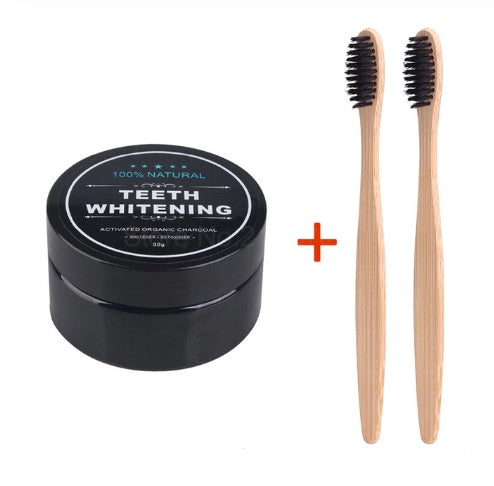 Charcoal Teeth Whitening Powder Activated Coconut Charcoal Teeth Whitening Charcoal Powder Oral Hygiene - SD & CO.