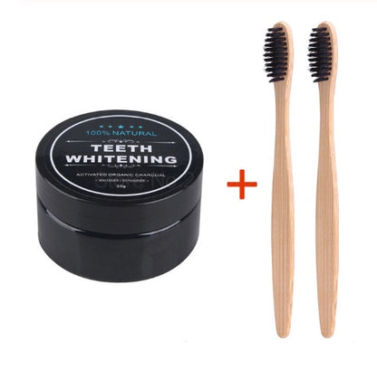 Charcoal Teeth Whitening Powder Activated Coconut Charcoal Teeth Whitening Charcoal Powder Oral Hygiene - SD & CO.