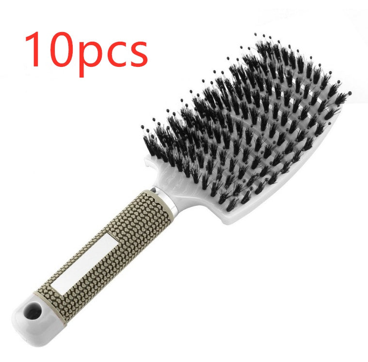 Hairbrush Anti Klit Brushy Haarborstel Women Detangler Hair Brush Bristle Nylon Scalp Massage  Teaser Hair Brush Comb - SD & CO.