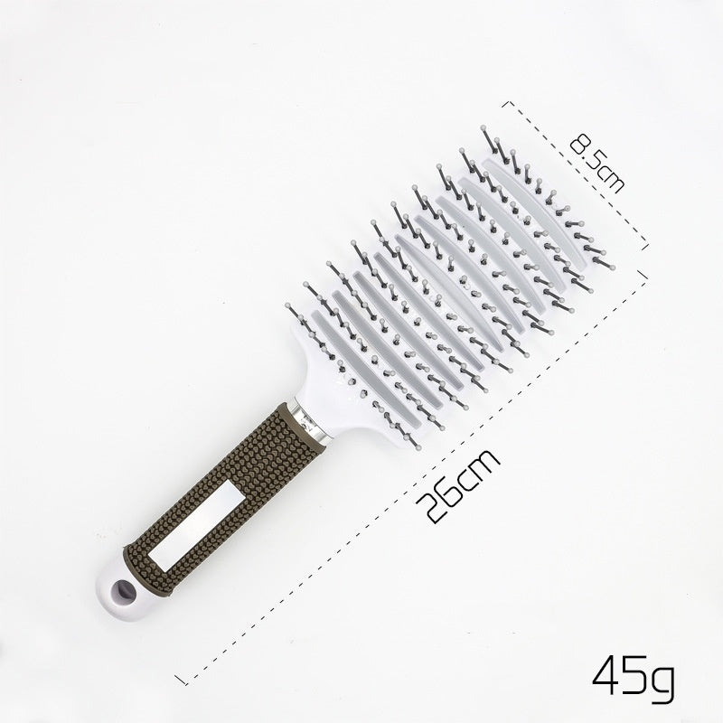 Hairbrush Anti Klit Brushy Haarborstel Women Detangler Hair Brush Bristle Nylon Scalp Massage  Teaser Hair Brush Comb - SD & CO.