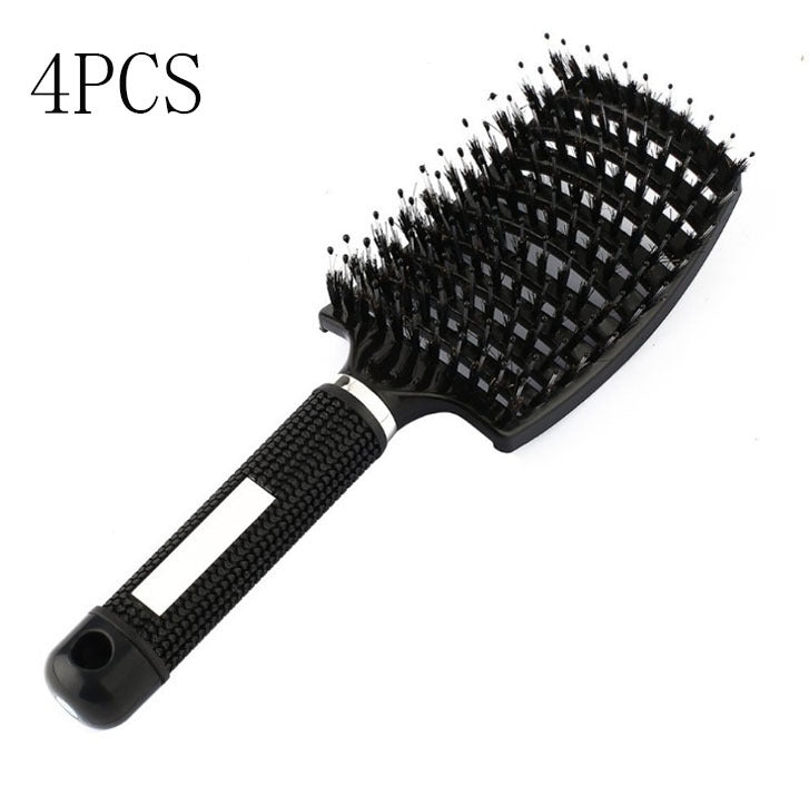 Hairbrush Anti Klit Brushy Haarborstel Women Detangler Hair Brush Bristle Nylon Scalp Massage  Teaser Hair Brush Comb - SD & CO.