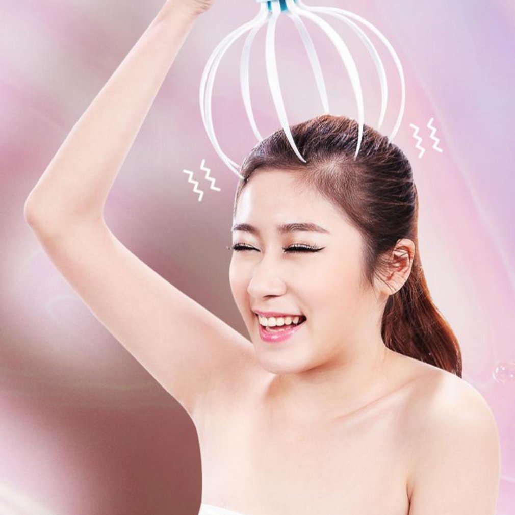 Head Massager Scalp Vibration Massage Eight Claw Electric Household Massager Head Masager Body Care - SD & CO.