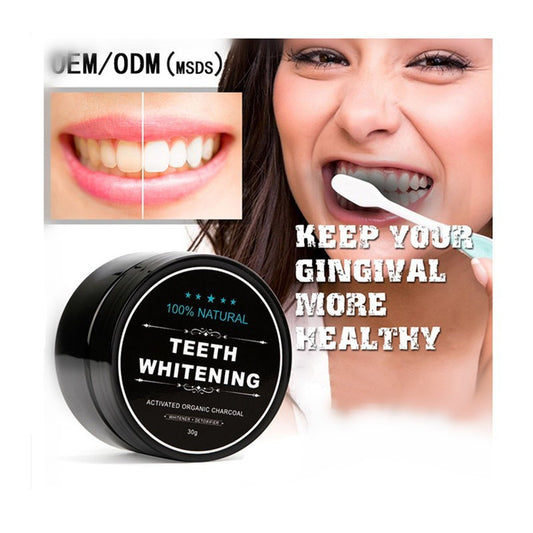 Charcoal Teeth Whitening Powder Activated Coconut Charcoal Teeth Whitening Charcoal Powder Oral Hygiene - SD & CO.