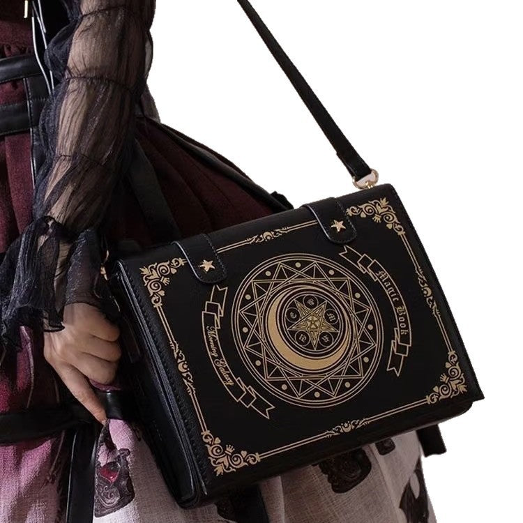 Japanese-style Retro Xingyue Magic Book Shoulder Bag