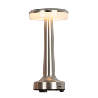 Copy of Bar Table Lamp Led Retro Rechargeable Barbell Small Night Lamp Wireless Touch Dimming Table Lamp Coffee Shop Bedside Lamp