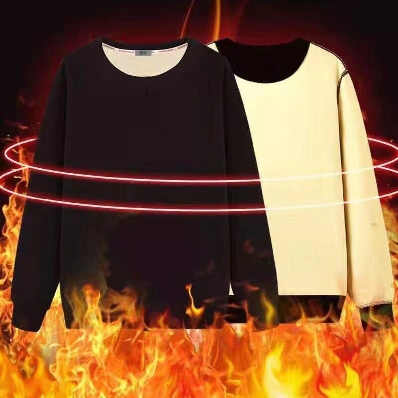 Men's Sweater Warm Berber Fleece Fleece-lined Thickened - SD & CO.