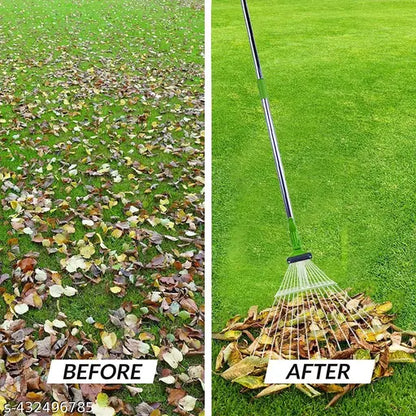 Adjustable Garden Leaf Rake