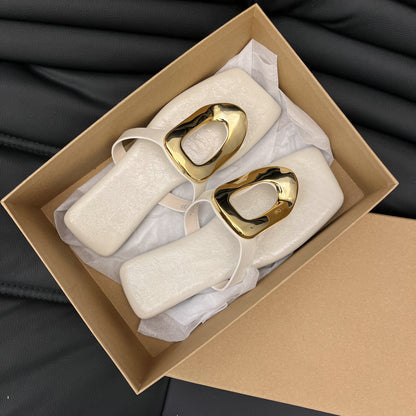 Plus Size Women's Shoes Hollowed Mesh Shoes Summer