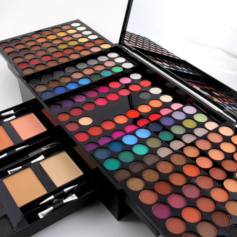180 Colors Eyes Shadow Blush Set Personalized Piano-shaped Makeup Palette Box - SD & CO.
