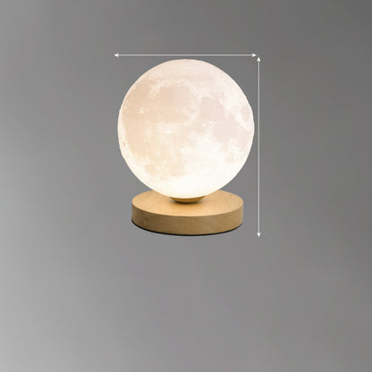 Copy of 3D Moon Lamp Moon Lamp Desk Charging Lamp Bedroom Bedside Lamp Creative Ins Gift Atmosphere Night Lamp