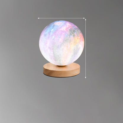 Copy of 3D Moon Lamp Moon Lamp Desk Charging Lamp Bedroom Bedside Lamp Creative Ins Gift Atmosphere Night Lamp