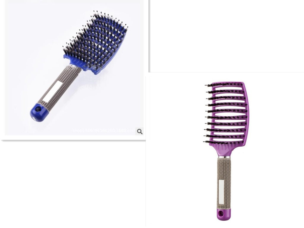 Hairbrush Anti Klit Brushy Haarborstel Women Detangler Hair Brush Bristle Nylon Scalp Massage  Teaser Hair Brush Comb - SD & CO.
