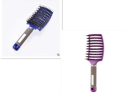 Hairbrush Anti Klit Brushy Haarborstel Women Detangler Hair Brush Bristle Nylon Scalp Massage  Teaser Hair Brush Comb - SD & CO.