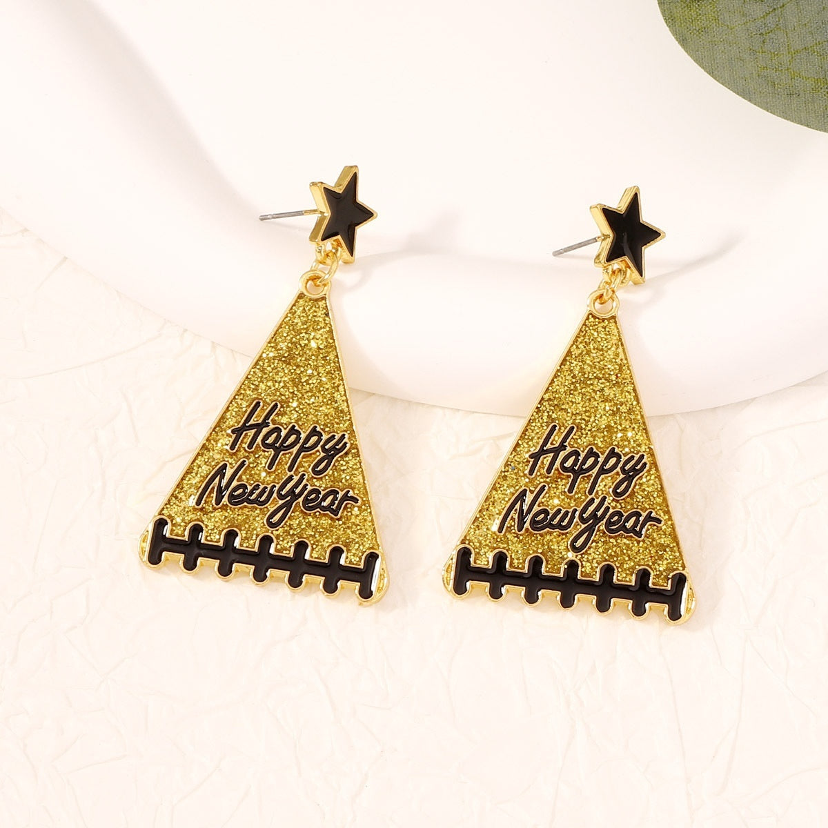 New Year Tree Girl Gift Earrings