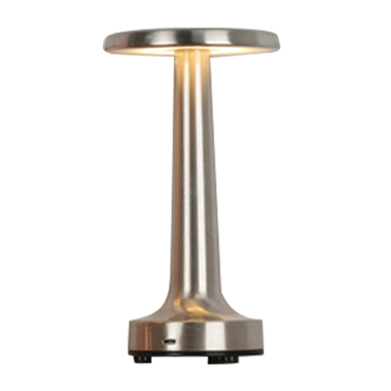 Copy of Bar Table Lamp Led Retro Rechargeable Barbell Small Night Lamp Wireless Touch Dimming Table Lamp Coffee Shop Bedside Lamp