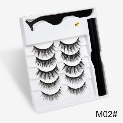 A Pair Of False Eyelashes With Magnets In Fashion - SD & CO.