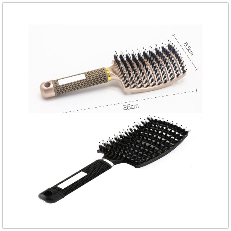 Hairbrush Anti Klit Brushy Haarborstel Women Detangler Hair Brush Bristle Nylon Scalp Massage  Teaser Hair Brush Comb - SD & CO.