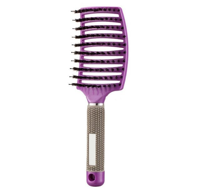 Hairbrush Anti Klit Brushy Haarborstel Women Detangler Hair Brush Bristle Nylon Scalp Massage  Teaser Hair Brush Comb - SD & CO.