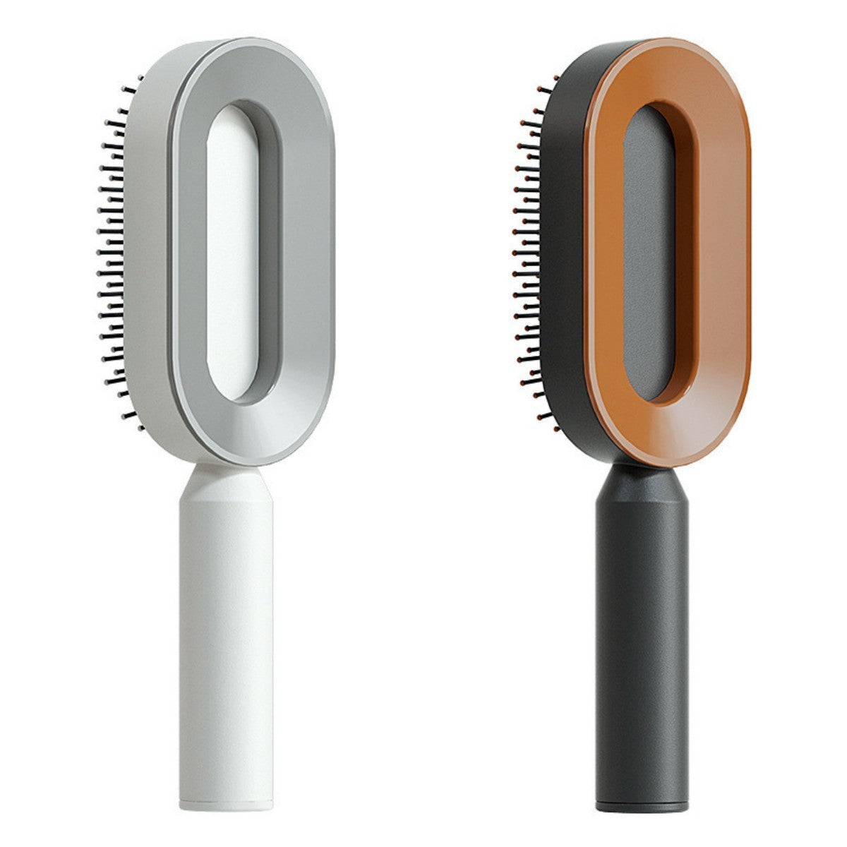 Self Cleaning Hair Brush For Women One-key Cleaning Hair Loss Airbag Massage Scalp Comb Anti-Static Hairbrush - SD & CO.