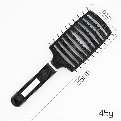 Hairbrush Anti Klit Brushy Haarborstel Women Detangler Hair Brush Bristle Nylon Scalp Massage  Teaser Hair Brush Comb - SD & CO.