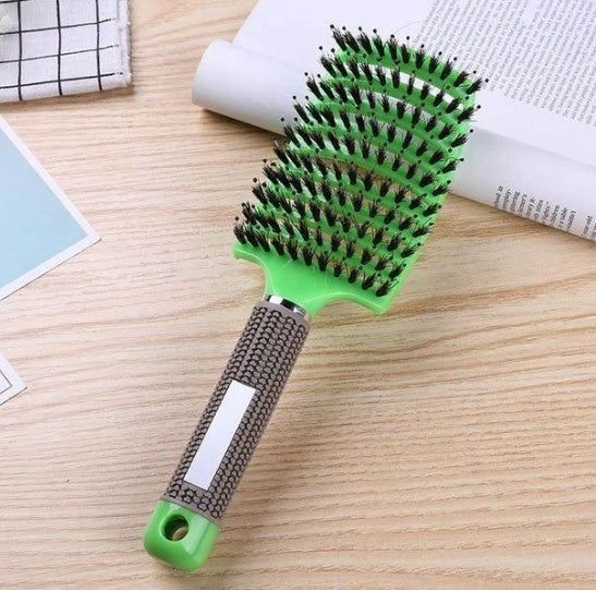 Hairbrush Anti Klit Brushy Haarborstel Women Detangler Hair Brush Bristle Nylon Scalp Massage  Teaser Hair Brush Comb - SD & CO.
