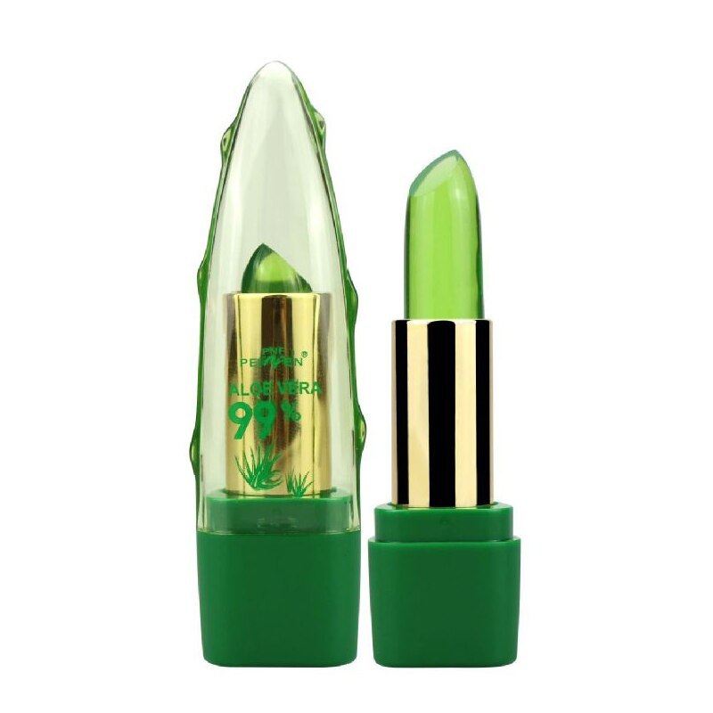 Aloe Vera Gel Color Changing Lipstick Gloss  Moisturizer Anti-drying Desalination Fine-grain Lip Blam Care - SD & CO.