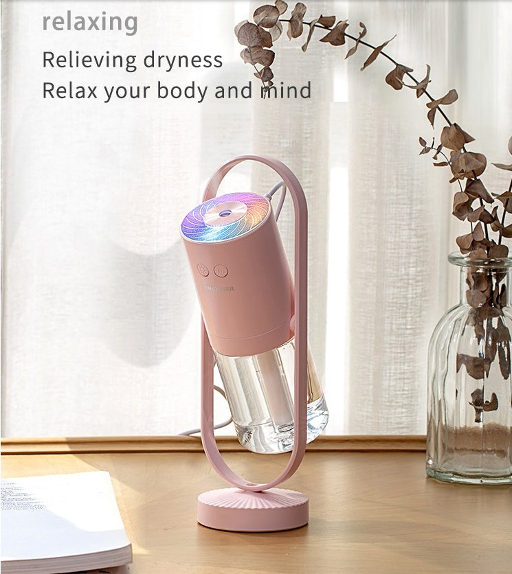 Magic Shadow USB Air Humidifier For Home With Projection Night Lights Ultrasonic Car Mist Maker Mini Office Air Purifier - SD & CO.