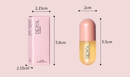 Day Night Instant Volume Lip Plumper Oil Clear Lasting Nourishing Repairing Reduce Lip Fine Line Care Lip Beauty Cosmetic - SD & CO.