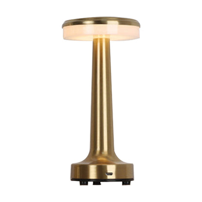 Copy of Bar Table Lamp Led Retro Rechargeable Barbell Small Night Lamp Wireless Touch Dimming Table Lamp Coffee Shop Bedside Lamp