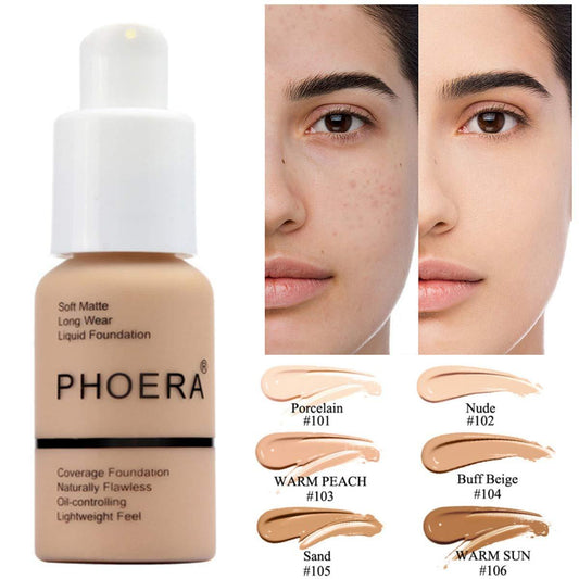 Explosive Press Type Oil Control Natural Color Matte Concealer Foundation Cream - SD & CO.