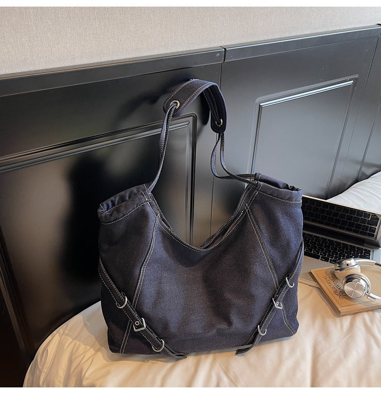 Retro Large Capacity Bag Women's Casual Shoulder Bag