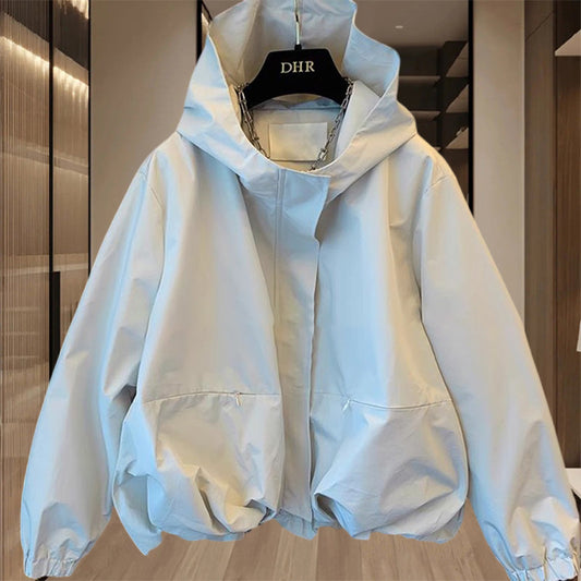 All-matching Bud Leisure Windproof Coat For Women