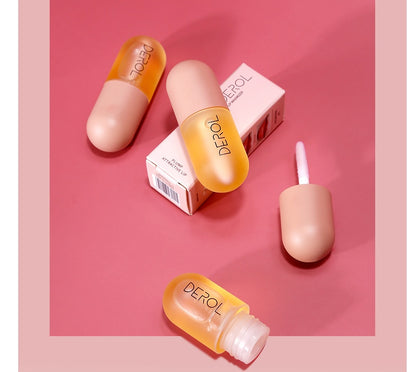 Day Night Instant Volume Lip Plumper Oil Clear Lasting Nourishing Repairing Reduce Lip Fine Line Care Lip Beauty Cosmetic - SD & CO.