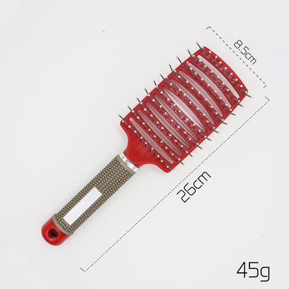 Hairbrush Anti Klit Brushy Haarborstel Women Detangler Hair Brush Bristle Nylon Scalp Massage  Teaser Hair Brush Comb - SD & CO.