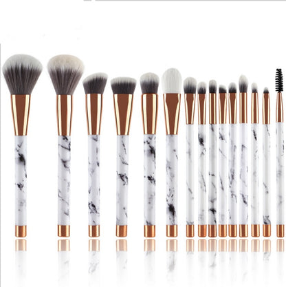 11 sets of marble makeup brush with makeup brush beauty makeup kit 11 makeup brush sets - SD & CO.