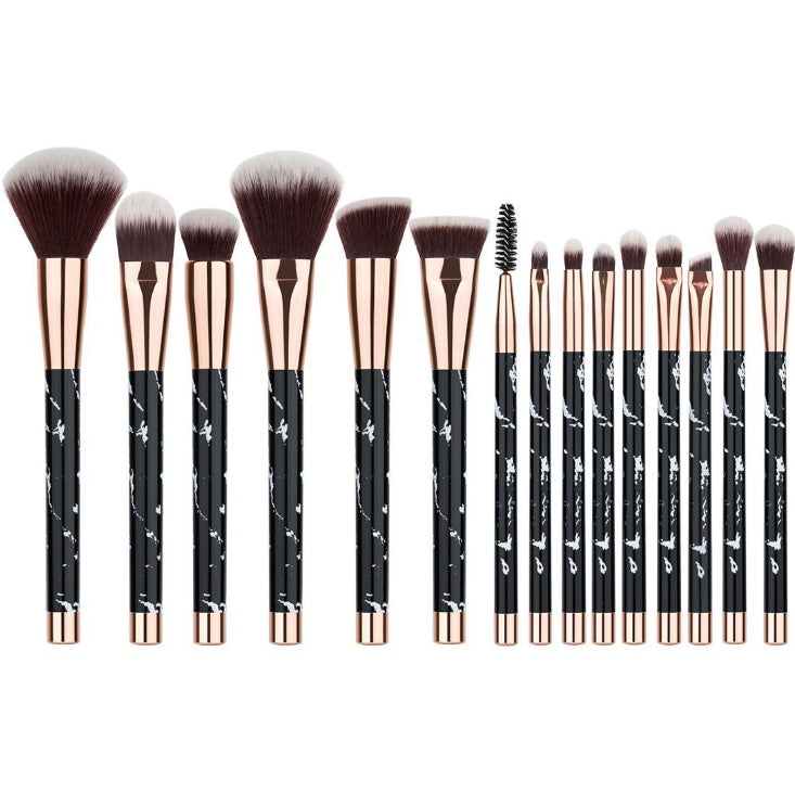 11 sets of marble makeup brush with makeup brush beauty makeup kit 11 makeup brush sets - SD & CO.